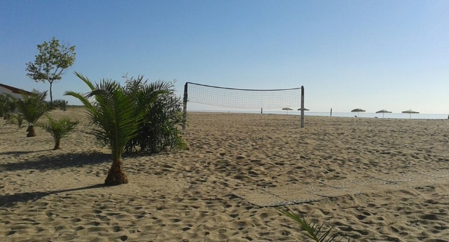 Beach volley field
